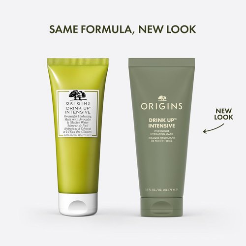 Origins Drink Up Intensive Overnight Hydrating Face Mask - 72-Hour Hydration with Niacinamide & Avocado Butter