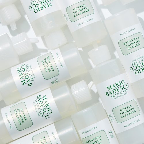 Mario Badescu Gentle Foaming Facial Cleanser, Deep Cleansing and Hydrating Face Wash