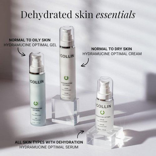 G.M. COLLIN Hydramucine Optimal Gel - Daily Face Moisturizer for Dehydrated Skin | Lightweight Formula for Normal to Oily Skin