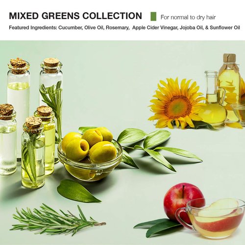 MOP Mixed Greens Moisture Shampoo - Hydrates & Nourishes for Soft, Restored Hair - 8.45 fl oz