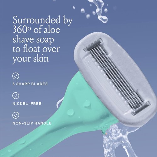 Billie Razor Refill Blades for Women - 4 Count Pack | Smooth & Comfortable Shaving