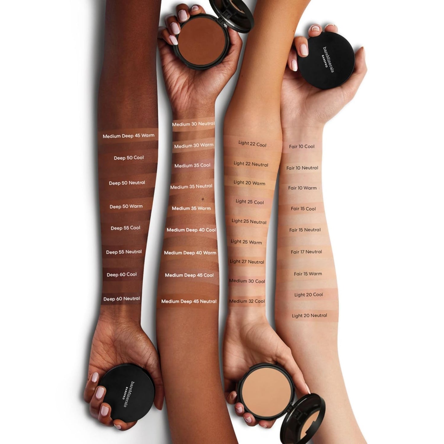 bareMinerals Barepro Matte Powder Foundation & Mineral Veil Setting Spray Bundle - Long-Lasting Finish