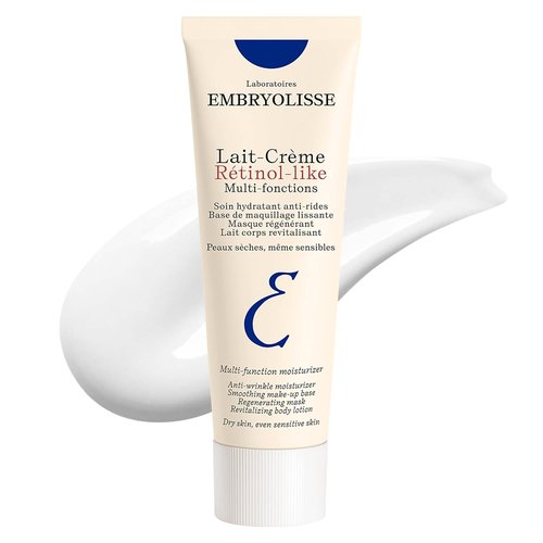 Embryolisse Lait-Crème - Retinol Alternative Anti-Aging Face Moisturizer & Primer | 2.54 Fl Oz for All Skin Types