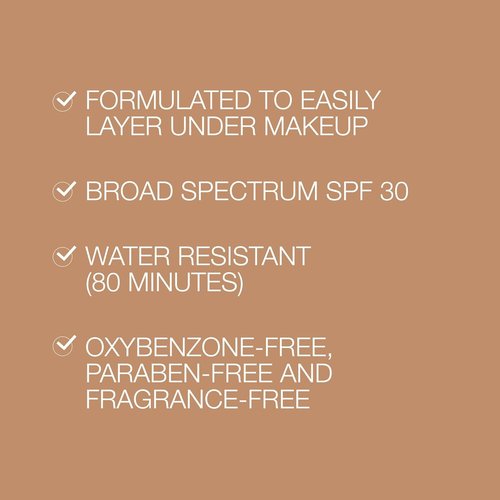 Neutrogena Purescreen+ Tinted Sunscreen - SPF 30 Mineral Formula, Water Resistant, Fragrance Free, Medium, 1.1 fl oz