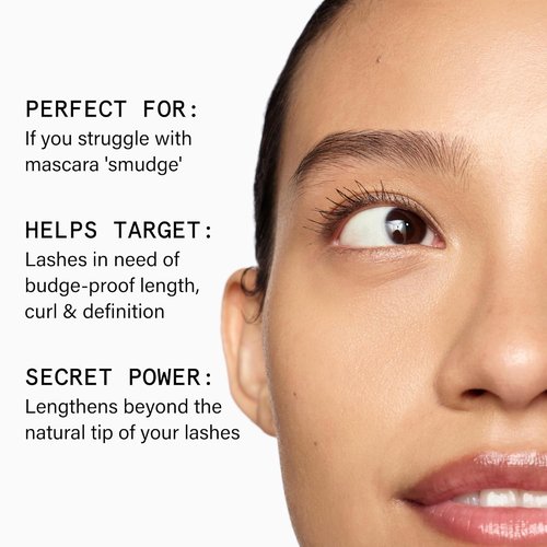 Beauty Pie Wrap Star Tubing Mascara - Smudge-Proof & Flake-Proof Lengthening in Classic Black, 0.27 fl oz