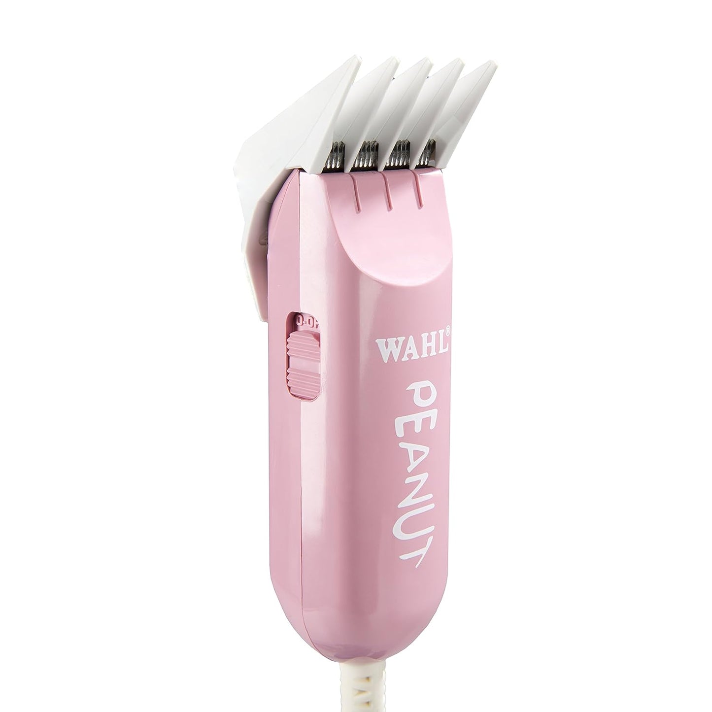Wahl Professional Peanut Clipper | Pink Trimmer for Barbers & Stylists - Powerful Rotary Motor