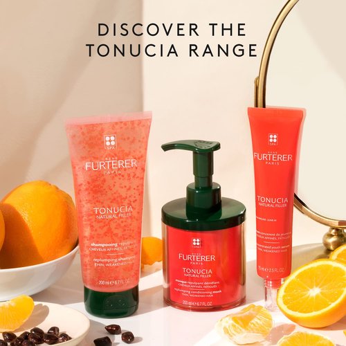 Rene Furterer TONUCIA Replumping Conditioning Mask - Revitalize Thin, Weakened Hair - Silicone-Free, 200ml