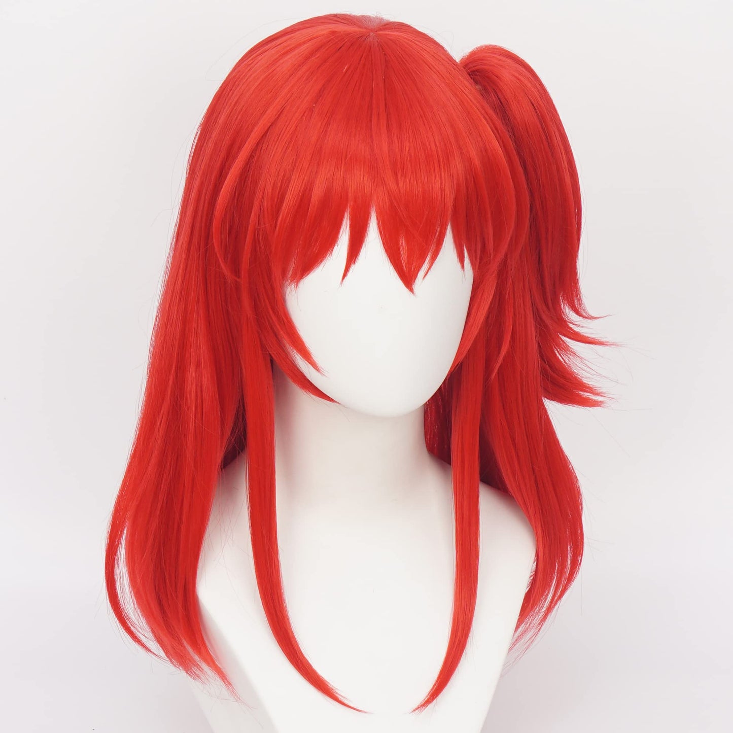 XiongXiongLe Anime Bocchi the Rock Kita Ikuyo Red Wig with Braids Women Cosplay Costume High Temperature Silk Hair Replacement Wigs for Girl Party Christmas Halloween Daily Wear(Kita Ikuyo)