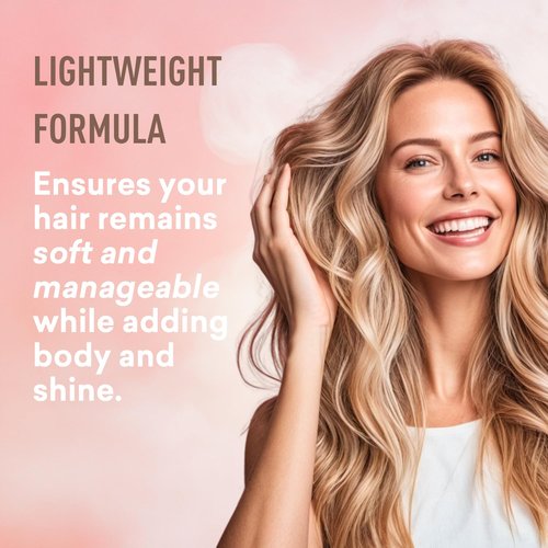 Just Nutritive Volumizer Hair Tonic - Instant Volume & Lift for All Hair Types | 8 Fl Oz