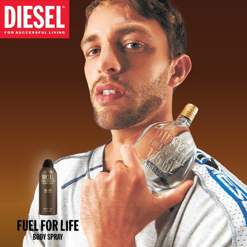 Diesel Fuel For Life - Deodorizing Body Spray for Long-Lasting Freshness | 4.2 oz
