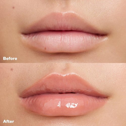 Kosas Wet Lip Oil Gloss - Hydrating Lip Plumping Treatment with Hyaluronic Acid | Non-Sticky Finish (Unhooked)