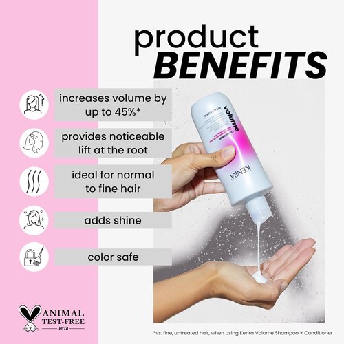 Kenra Volume Conditioner - Boosts Body & Fullness | Color Safe | Ideal for Fine to Normal Hair