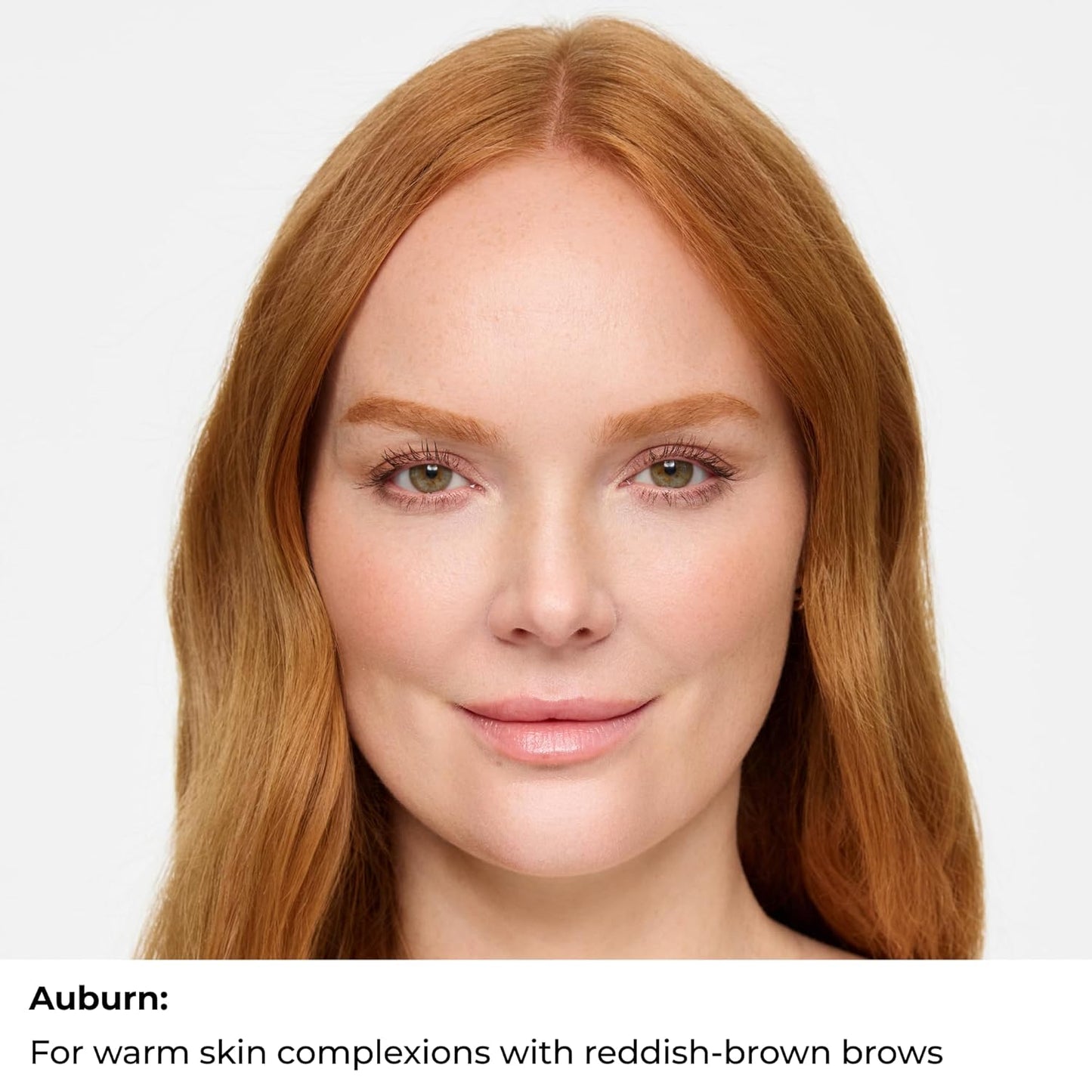 WUNDERBROW Eyebrow Gel - Waterproof & Smudgeproof Formula | Long Lasting Auburn Shade, Vegan & Cruelty-Free