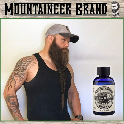 Mountaineer Brand Natural Unscented Beard Oil - Hydrates & Conditions for Beard Growth | 2oz