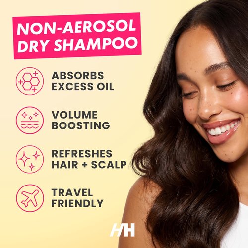 Handmade Heroes Non Aerosol Dry Shampoo Volume Powder | 1.8oz | 100% Natural & Vegan