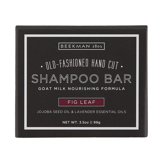 Beekman 1802 Shampoo Bar - Nutrient-Rich Goat Milk Hair Cleansing - Fig Leaf Scent | 3.5 oz