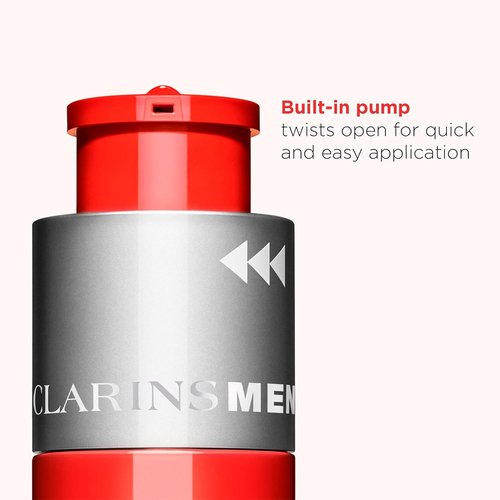 CLARINS MEN Energizing Gel - Cool Mattifying Moisturizer for Men | Hydrates & Refreshes Skin | 1.7 Ounces
