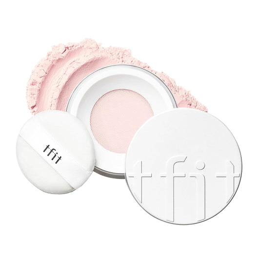 TFIT Translucent Finishing Powder - Lightweight Matte Face Powder for Sebum Control | 0.24 Oz Baby Pink