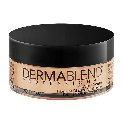 Dermablend Cover Crème - Full Coverage Foundation & Hydrating Concealer with SPF 30 - 1 Oz