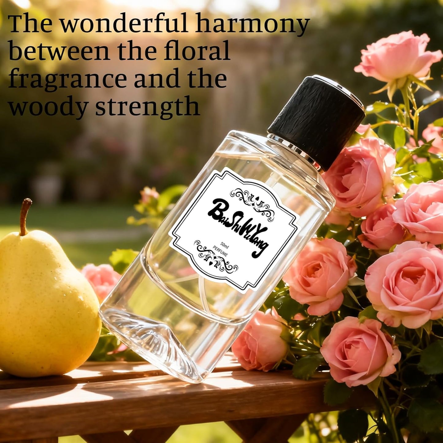 Woody Floral Women's Perfume - Fresh Eau de Toilette with Lily of the Valley & Iris Accord | 50ml