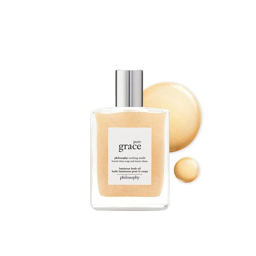 Philosophy Luminous Body Oil - Lightweight, Non-Greasy Formula - Nourishes Skin for Subtle Glow - 4 Fl Oz