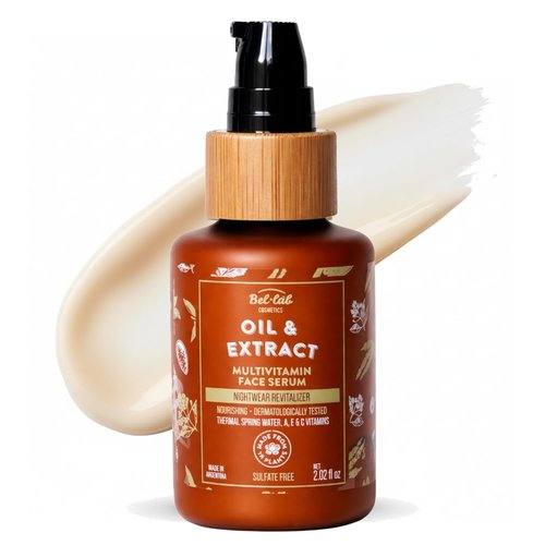 Bel Lab Multivitamin Face Serum - Revitalizing Botanical Treatment with Vitamins A, C & E - 2.02 fl oz
