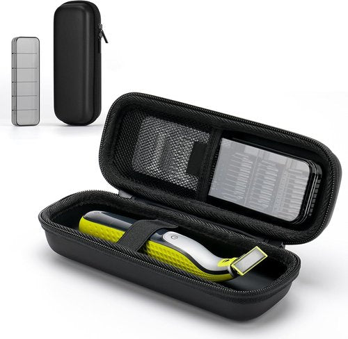 OBLADE Hard Travel Case - Waterproof Portable Storage Bag for OBlade Trimmer & Braun Shaver