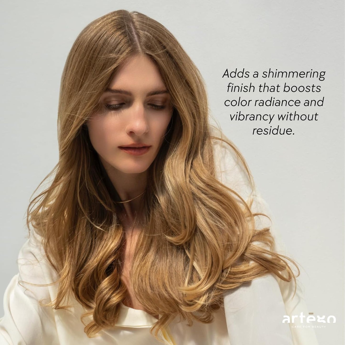 Artègo TOUCH Thermo Shimmer Spray - 5.1 oz Biphasic Heat Protection & Shine for Smooth, Glossy Hair