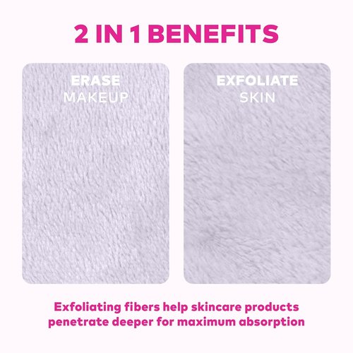 Original MakeUp Eraser 7-Day Set - Effortlessly Remove Waterproof Makeup with Just Water | Hello Kitty & Friends, 7ct