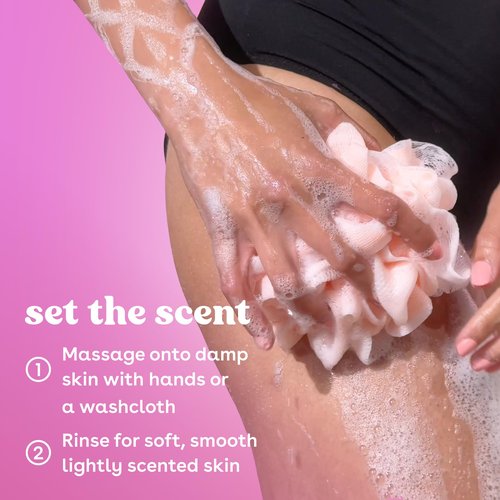 eos Cashmere Body Wash – Strawberry Dreams, Moisturizing Body Wash, Creamy Gel Formula, with Shea Butter, Glycerin, Vitamin E, pH Balanced, Sensitive Skin, Vegan, 16 fl oz