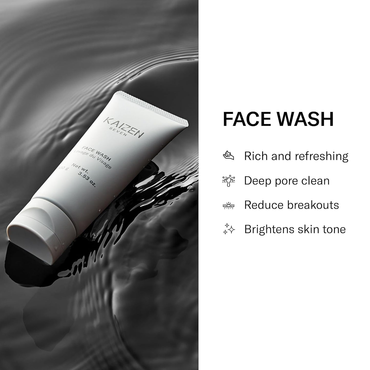 Skiennix | Face Wash and Light Moisturizer Bundle | Simple, Effective Skincare Routine | Made in Japan