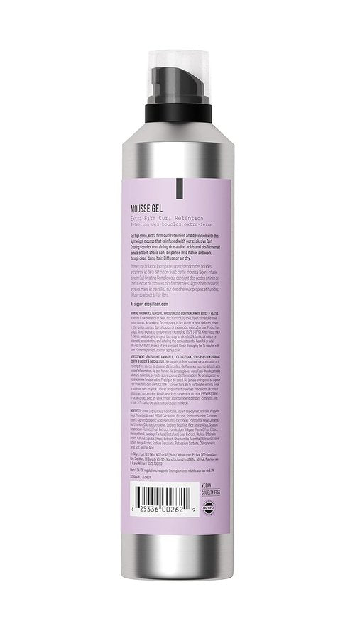 AG Care Mousse Gel - Extra-Firm Curl Retention for Long-Lasting Styles | 10 Fl Oz