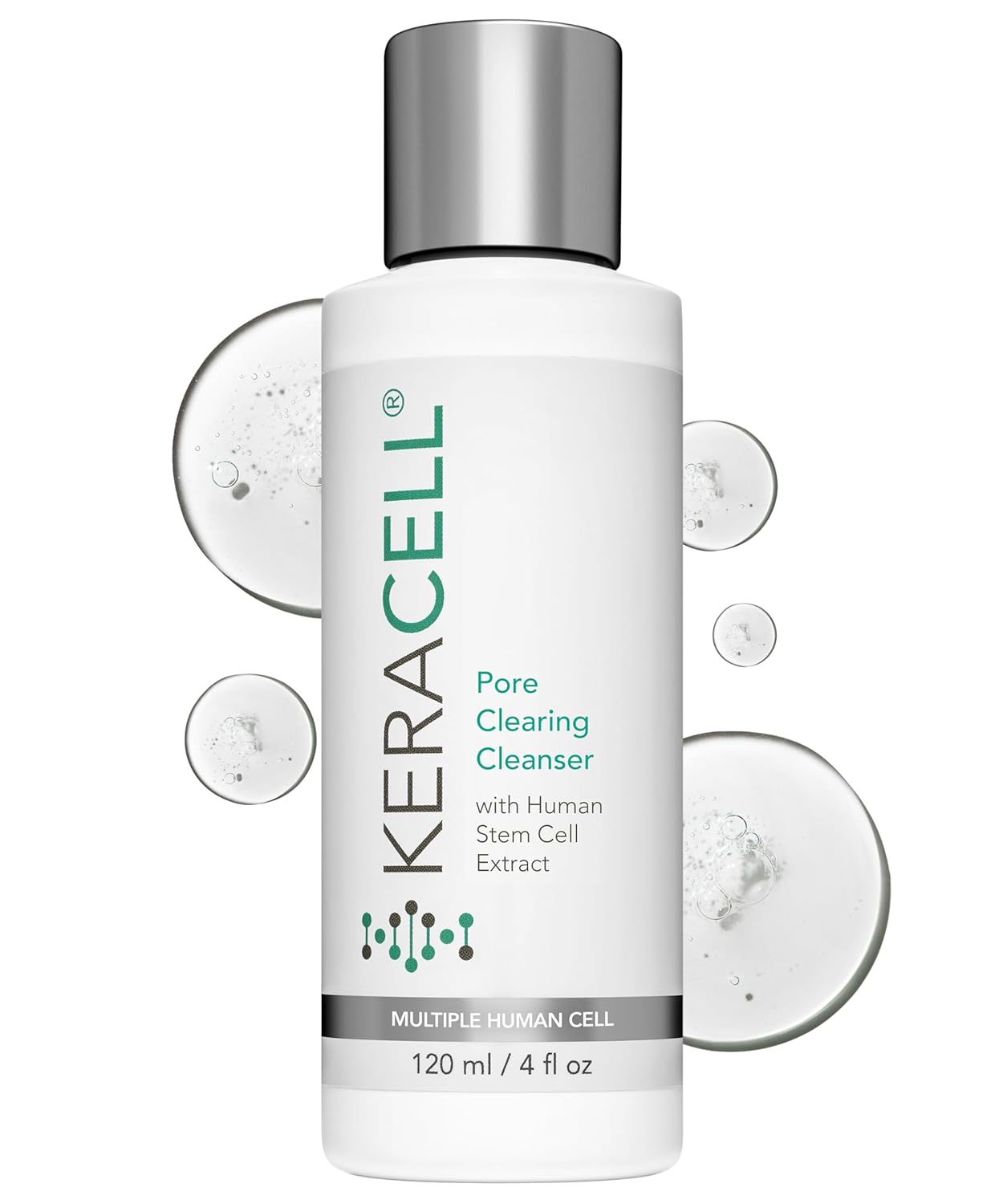 Skiennix Pore Clearing Cleanser - Salicylic Acid Acne Face Wash with MHCsc Technology - 4 oz
