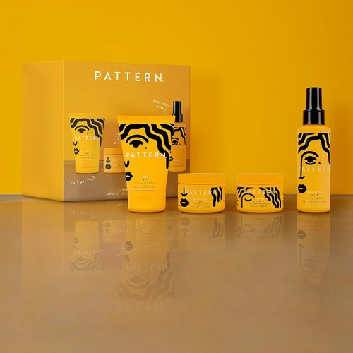 PATTERN Beauty Mini Stylers Kit - Hydrating Mist, Curl Gel & Styling Cream for Curly Hair | 3 Fl Oz