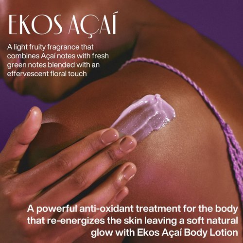 Natura Açaí Body Lotion - Vegan Hydrating Moisturizer with Açai Oil for Smooth, Glowing Skin - 13.5 fl oz (400 ml)
