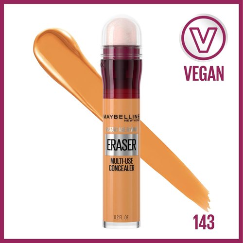 Maybelline Instant Age Rewind Concealer - Crease-Resistant, 12HR Moisturizing Coverage, Shade 143