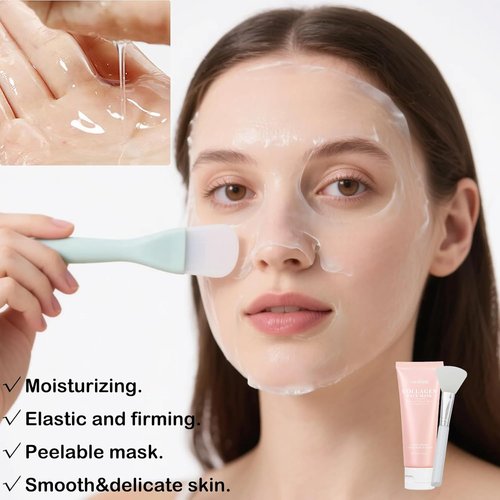 Regine Switzerland Collagen Wrapping Peel-Off Mask - Hydrating & Firming Overnight Face Mask for Glowing Skin