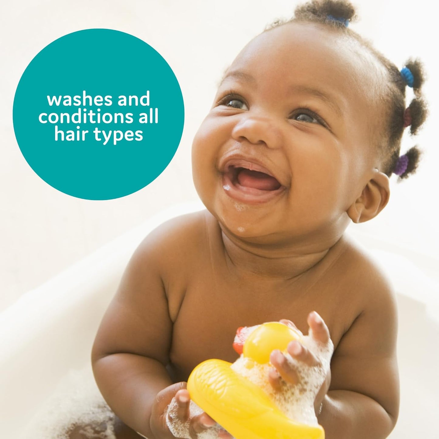 T Is For Tame - 3-in-1 Tear-Free Baby Shampoo, Conditioner & Detangler | Hypoallergenic, Plant-Based - 6.76 fl oz
