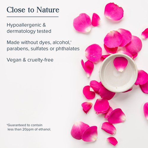Heritage Store Rosewater & Glycerin Hydrating Facial Mist - Alcohol-Free, Hypoallergenic Spray for Dry Skin - 12 FL OZ