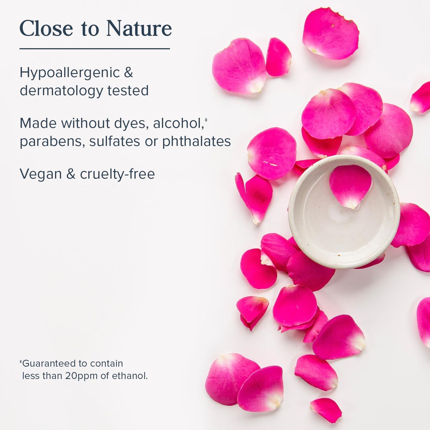 Heritage Store Rosewater & Glycerin Hydrating Facial Mist - Alcohol-Free Spray for Dry Skin, 8 Fl Oz