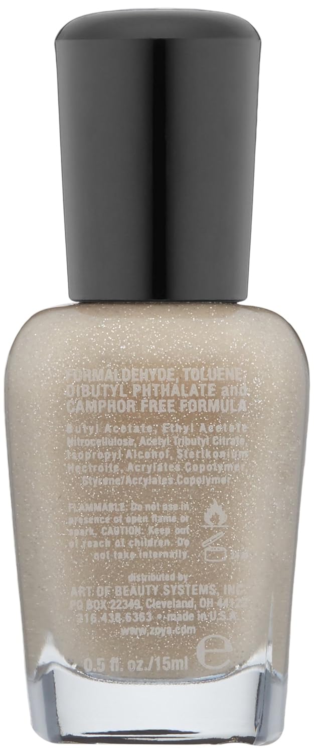 ZOYA Nail Polish - Godiva Pixiedust | 0.5 Fl Oz | Stunning Glitter Finish for Beautiful Nails