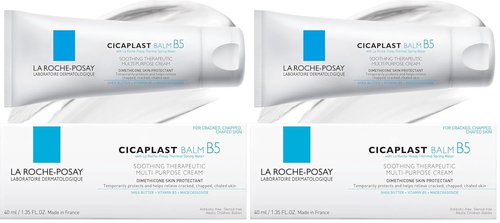 La Roche-Posay Cicaplast Balm B5 - Skin Barrier Repair Cream with Centella Asiatica & Shea Butter | Multi-Purpose Healing Ointment for Face, Body & Hands