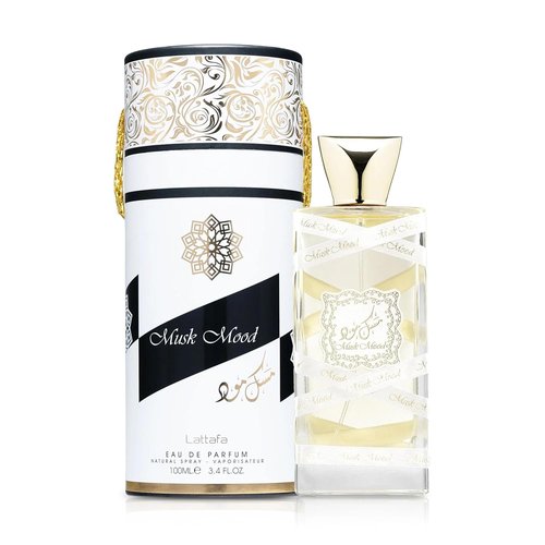 Lattafa Musk Mood Eau de Parfum Spray - Unisex Fragrance | 3.4 Ounce Bottle