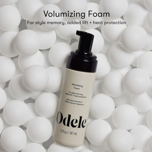 Odele Volumizing Foam Hair Styler - Heat Protection & Lift for Fine to Medium Hair, 5 Fl Oz