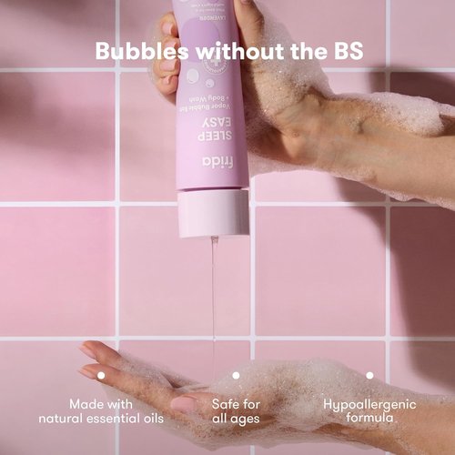 Frida Baby Lavender Bubble Bath & Body Wash - Calming, Tear-Free Formula for Toddlers & Babies | 10oz