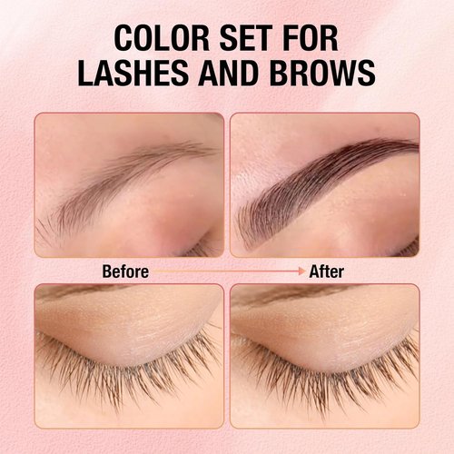 Regine Switzerland Lash Color Kit - Professional Brown Color for Natural Effects | Long-Lasting, Easy to Use