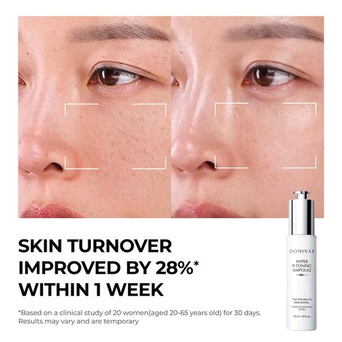 **DOMINAS 10% TXA Hyper P-Toning Serum - Brightening & Discoloration Correcting with 5% AHA & Niacinamide | 1.01 fl oz**