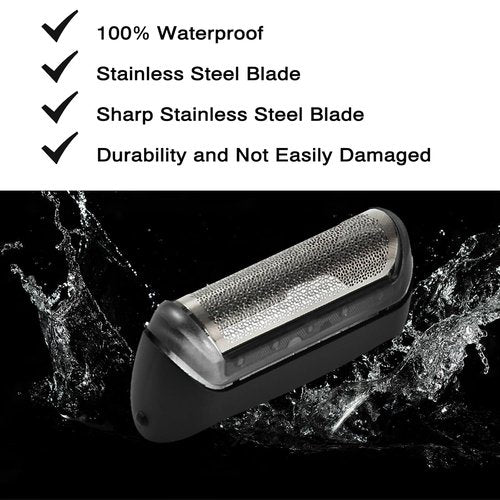 Braun 10B Foil & Cutter Replacement Head - Compatible with Series 1, 1000, 2000 Electric Shavers