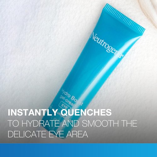 Neutrogena Hydro Boost Under Eye Cream - Hydrating Formula with Hyaluronic Acid | Fragrance-Free, 0.5 oz