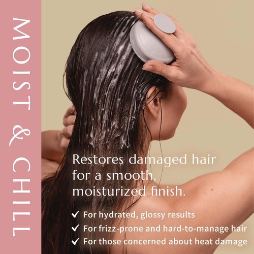LIKOA Moist And Chill Hydrating Treatment - Vegan Botanical Care For Damaged Hair | 500g (17.64oz)